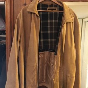 Perry Ellis Leather Coat (Heavy) Men Size 3XL
